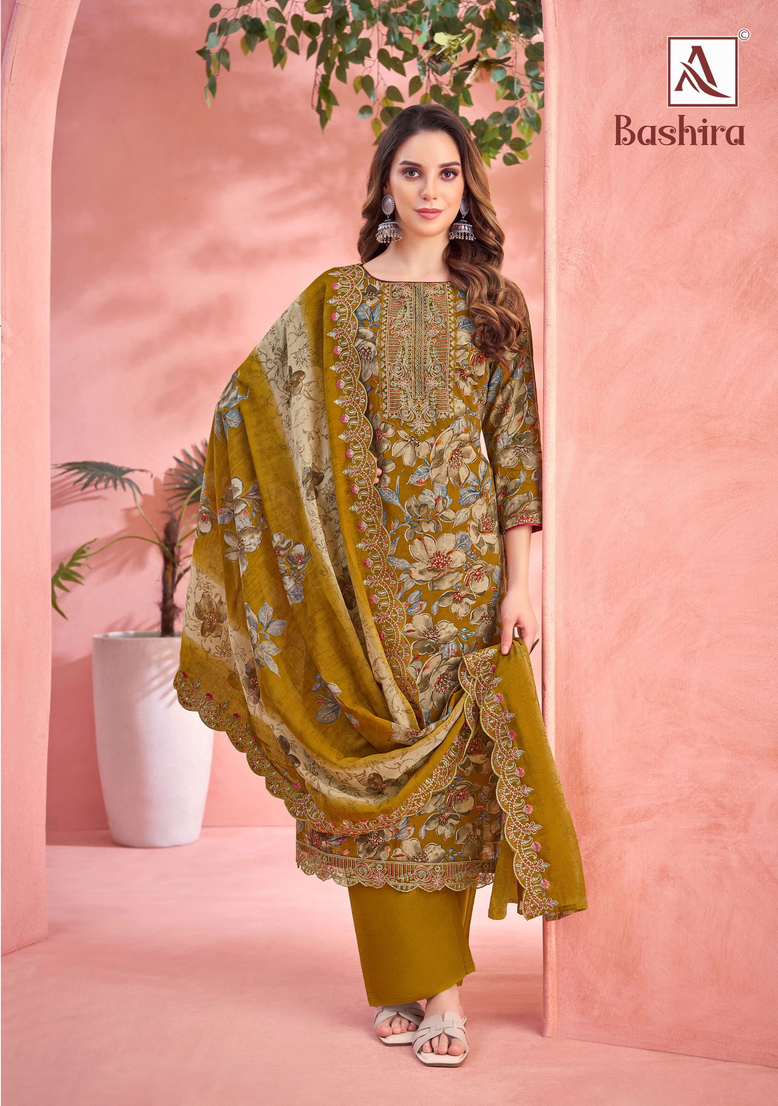 Bashira By Alok Suit Cambric Cotton Printed Bulk Dress Material Orders In India
